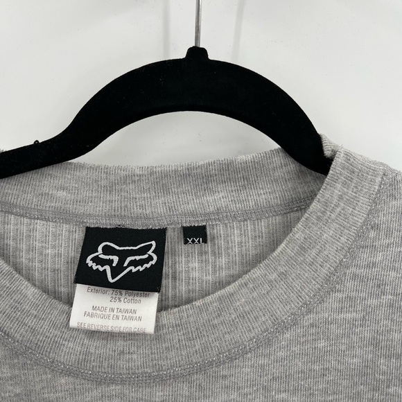 Fox Racing Grey Shirt Mens XXL - Picture 3 of 4